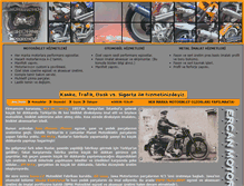 Tablet Screenshot of ercanmotorsiklet.com
